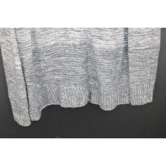 Rebecca Minkoff Small Knit Gray Ombre Cold Shoulder Women's Pullover Sweater - Picture 3 of 6